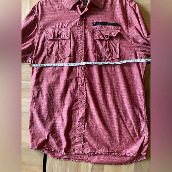 Red button up - Picture 2 of 5